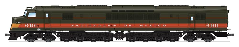 National de Mexico Baldwin Centipede #6405 with DCC & sound