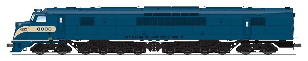 Demonstrator Baldwin Centipede AA #6000A/6000B with DCC & sound