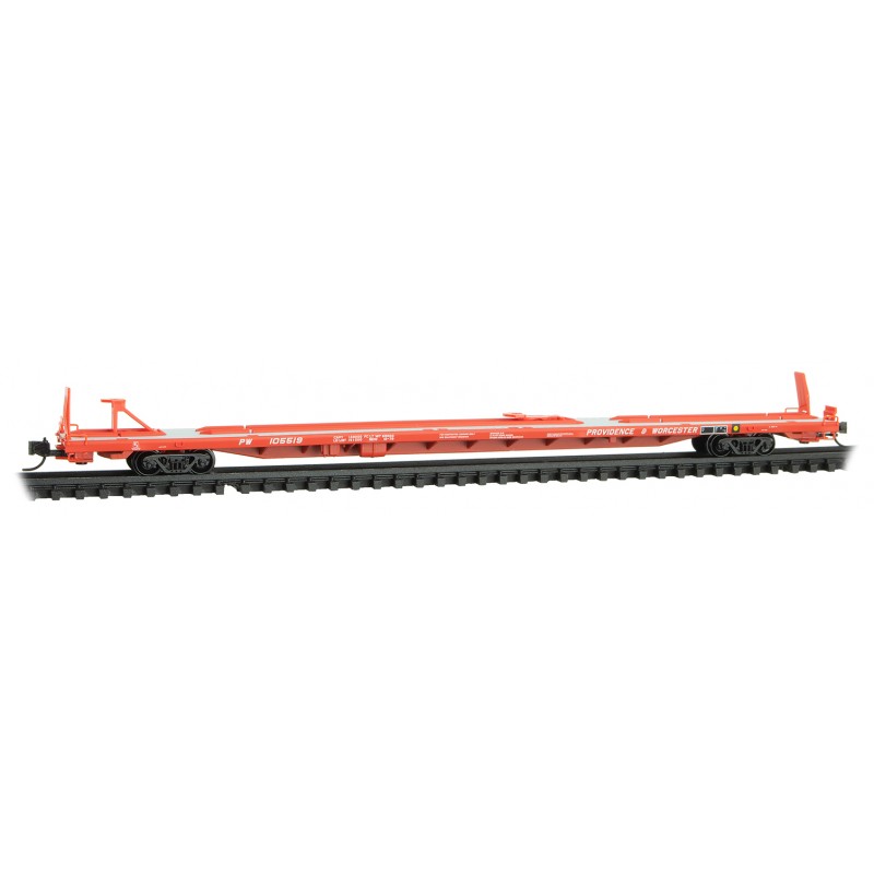 Providence & Worcester 89' TOFC Flat Car #105519