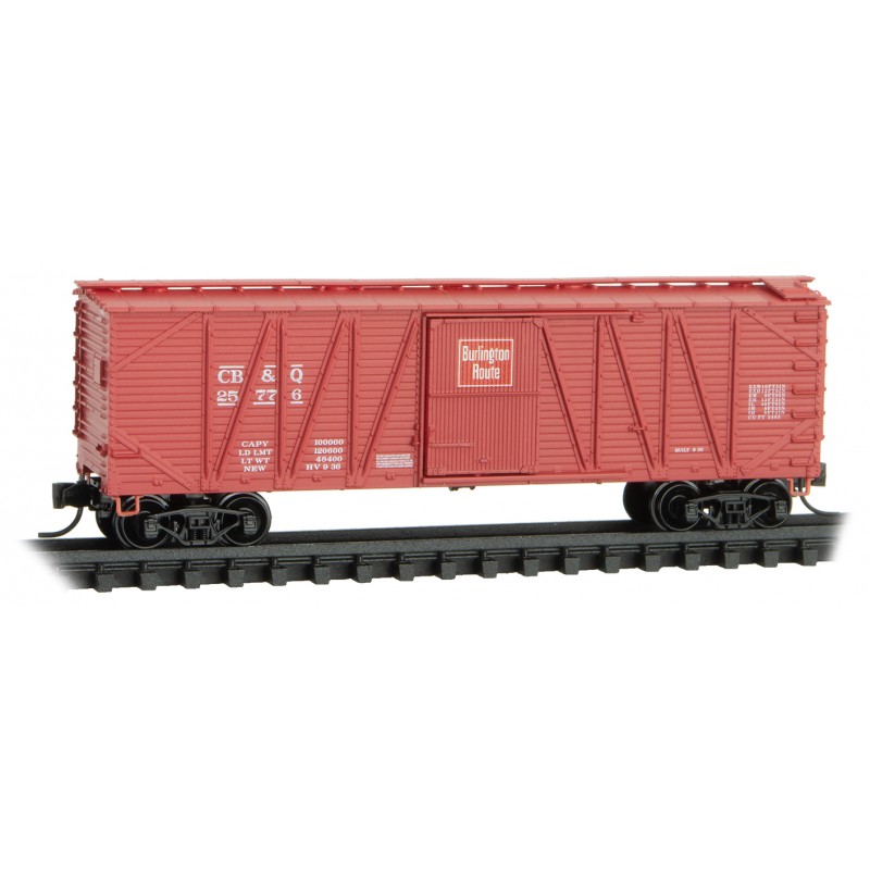 Chicago, Burlington & Quincy 40' Outside-Braced Box Car #25776