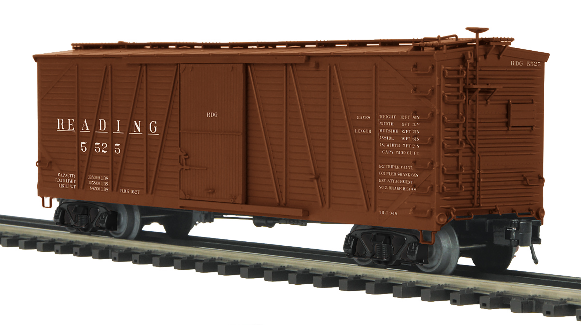 Reading 40' USRA single sheathed boxcar