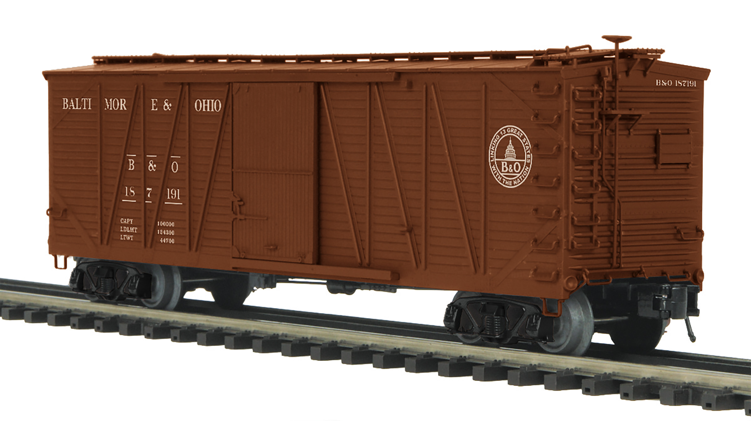 Baltimore & Ohio 40' USRA single sheathed boxcar
