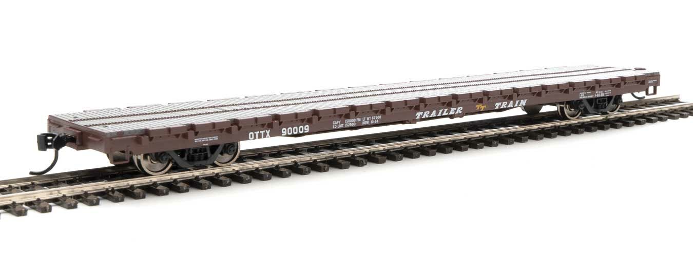 Trailer Train (OTTX) 60' Pullman-Standard flatcar #90009
