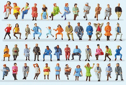 48 Seated Trevellers