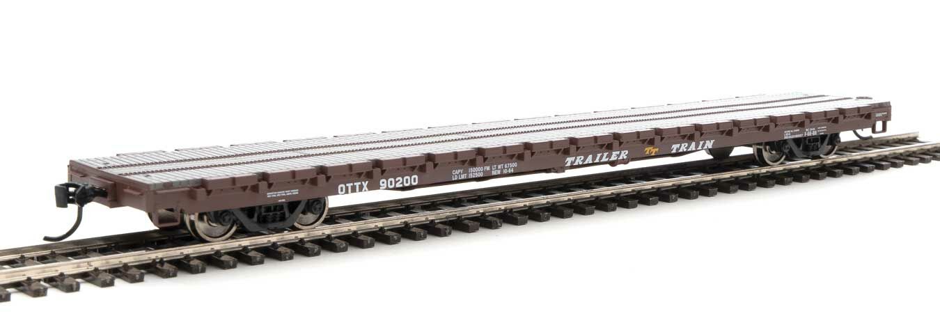 Trailer Train (OTTX) 60' Pullman-Standard flatcar #90200