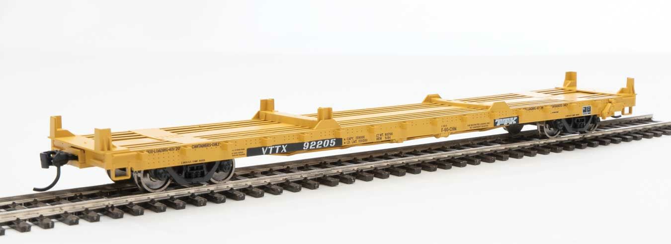 Trailer Train (VTTX) 60' Pullman-Standard flatcar #92205