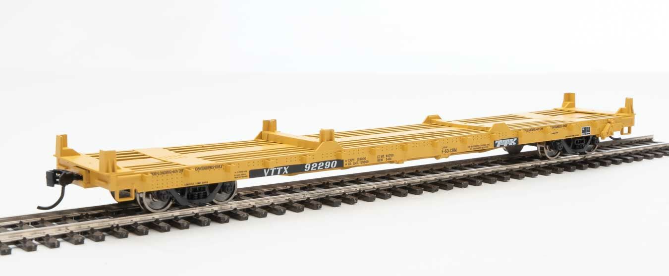 Trailer Train (VTTX) 60' Pullman-Standard flatcar #92290