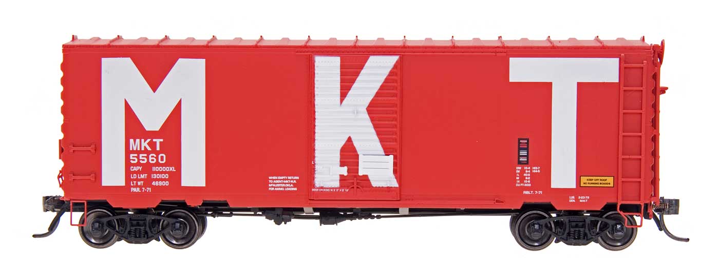 Missouri-Kansas-Texas 40' PS-1 Single Door Box Car #5580