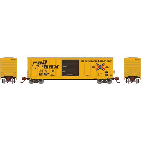 RailBox 50' PS 5277 boxcar #15017