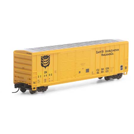 Burlington Northern (ex-ESLJ) 50' FMC offset double door box #223602