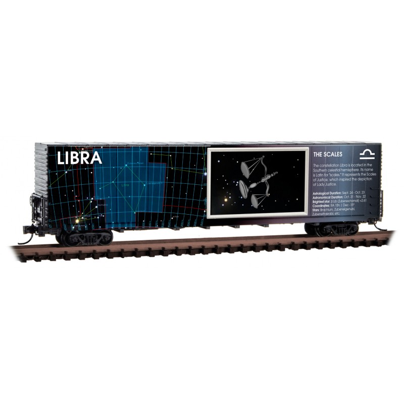 Constellation Series Libra 60' Box Car Excess Height Modified Sides