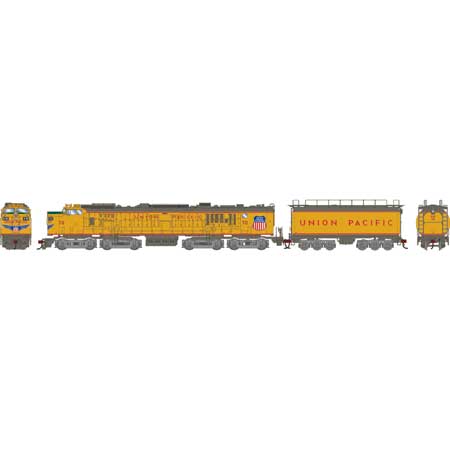 Union Pacific Gas Turbine & Tender #70 With Tsunami2