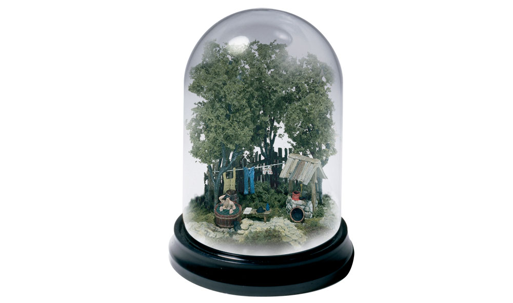 Glass Display Dome and Base