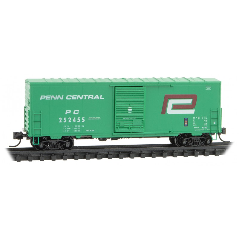 Penn Central 40' Standard Box Car Single Door #252455