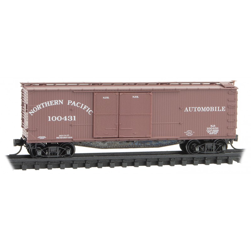 Northern Pacific 40' Double-Sheathed Wood Box Car #100431