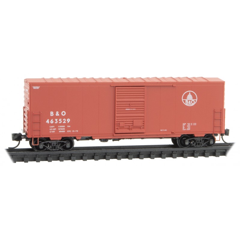 Baltimore & Ohio 40' Standard Box Car Single Door #463529