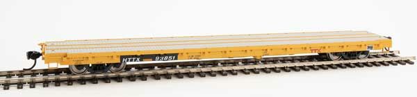 Trailer Train 60' Pullman-Standard flatcar #93851