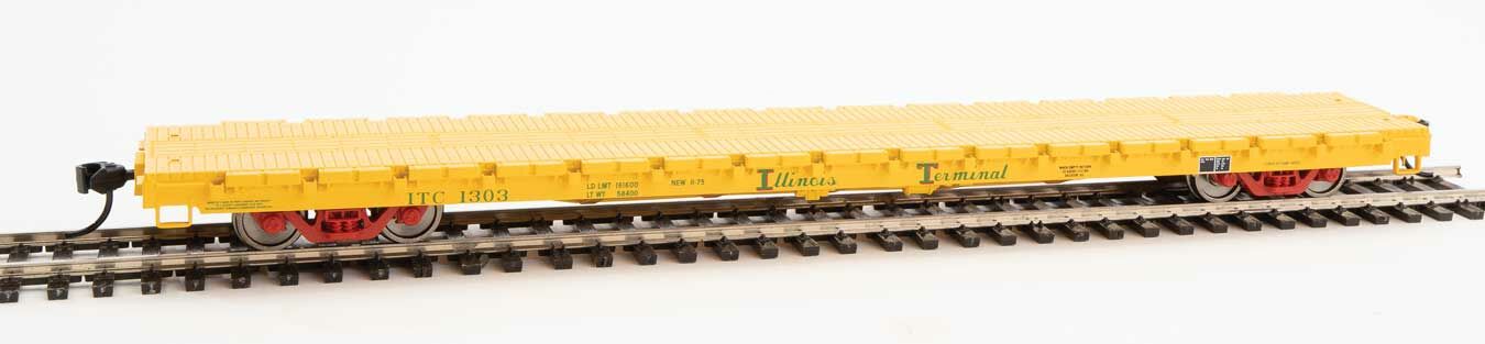 Illinois Terminal 60' Pullman-Standard flatcar #1303