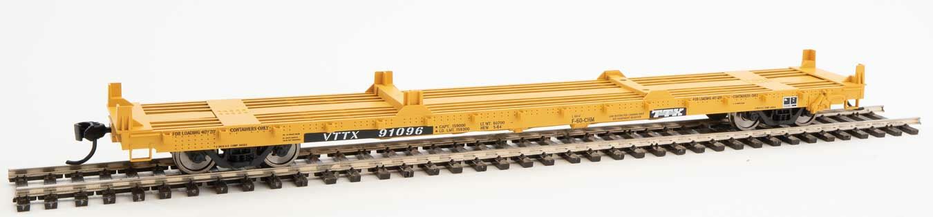 Trailer Train 60' Pullman-Standard flatcar #91096