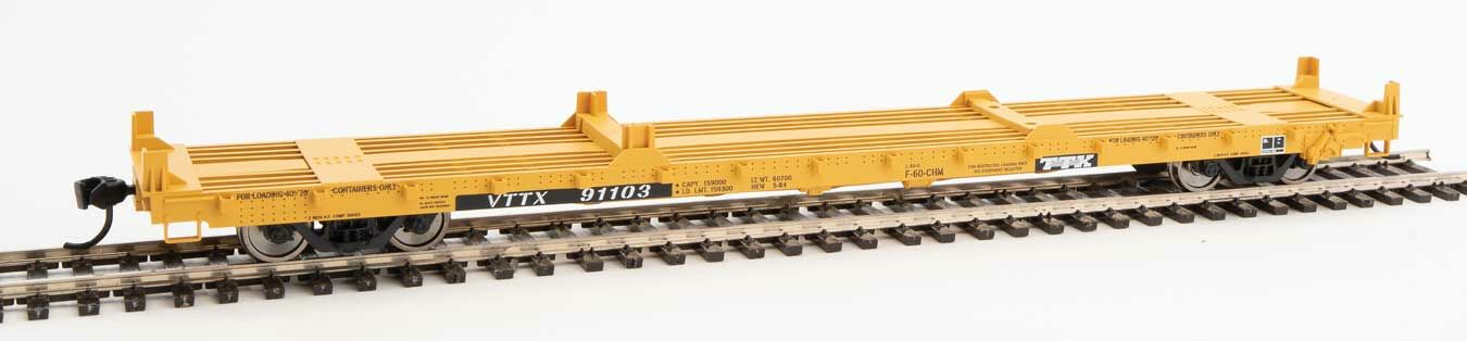 Trailer Train 60' Pullman-Standard flatcar #91103