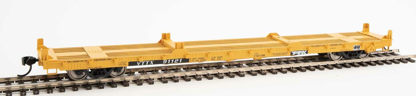 Trailer Train 60' Pullman-Standard flatcar #91121