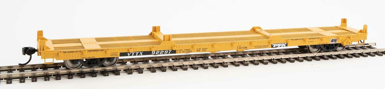 Trailer Train 60' Pullman-Standard flatcar #92297