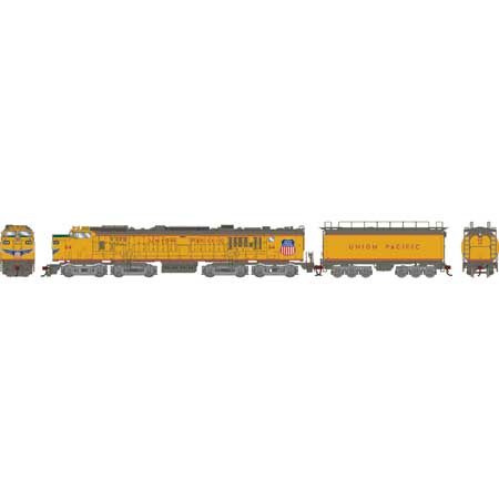 Union Pacific Gas Turbine & Tender #64