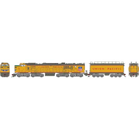 Union Pacific Gas Turbine & Tender #72