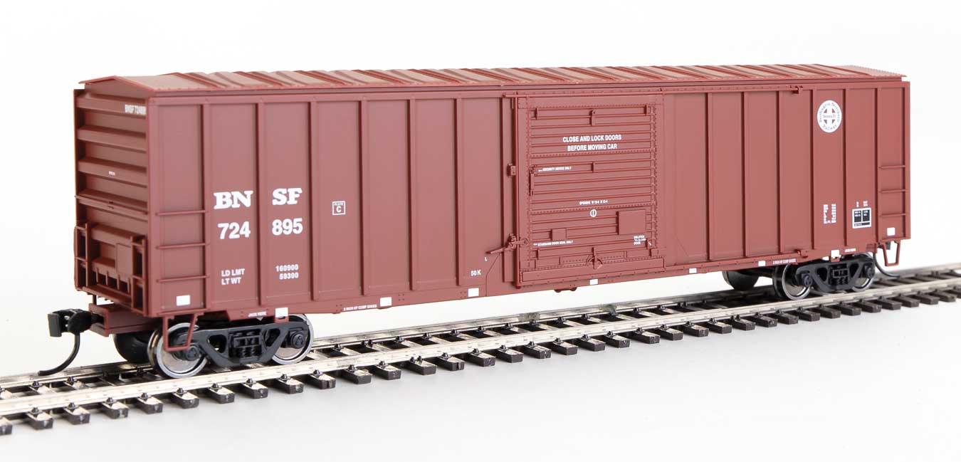 BNSF 50' ACF Exterior Post Box Car #724895