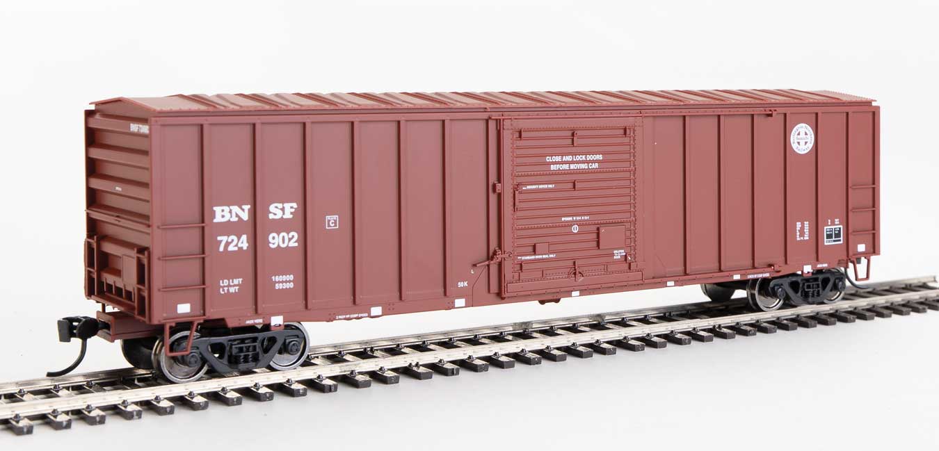 BNSF 50' ACF Exterior Post Box Car #724902
