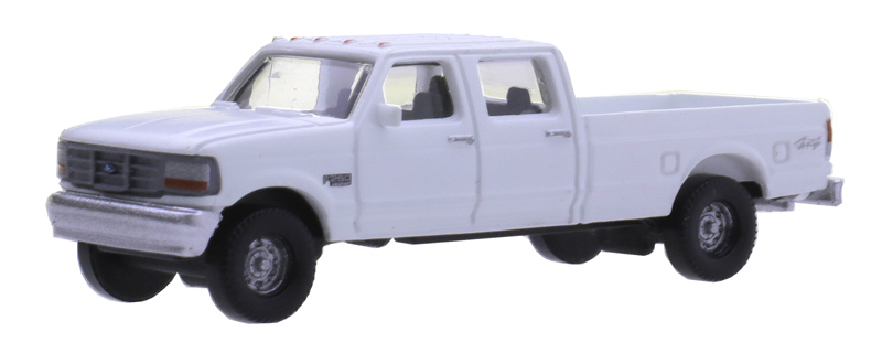 Ford pickup truck set (F-250 & F-350 white)