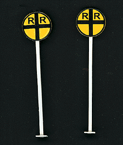 Railroad Crossing - Round Type 2-Pack
