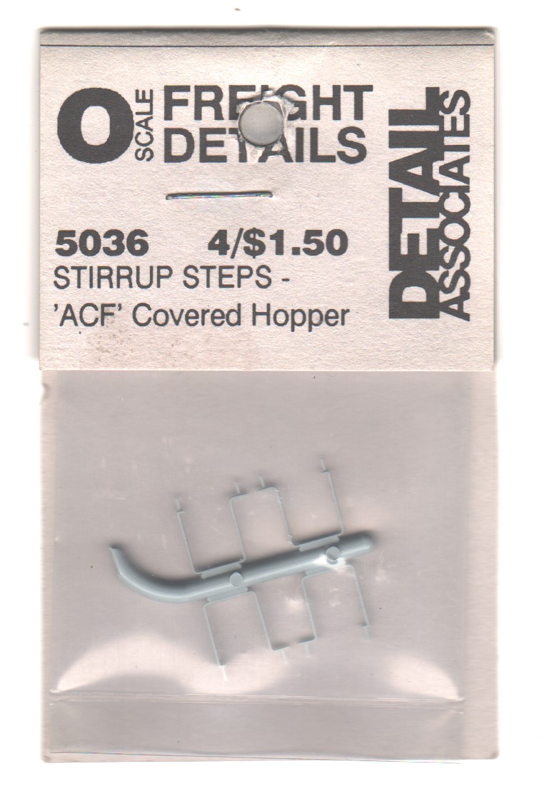 Stirrup Steps 'ACF' Covered Hopper 4-Per Package