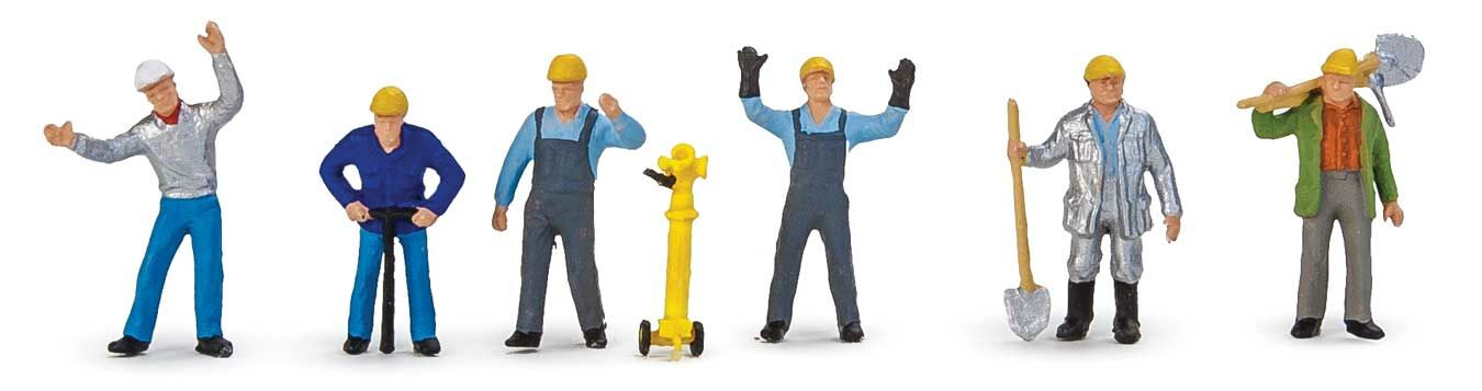 Steel Mill Day Crew figures
