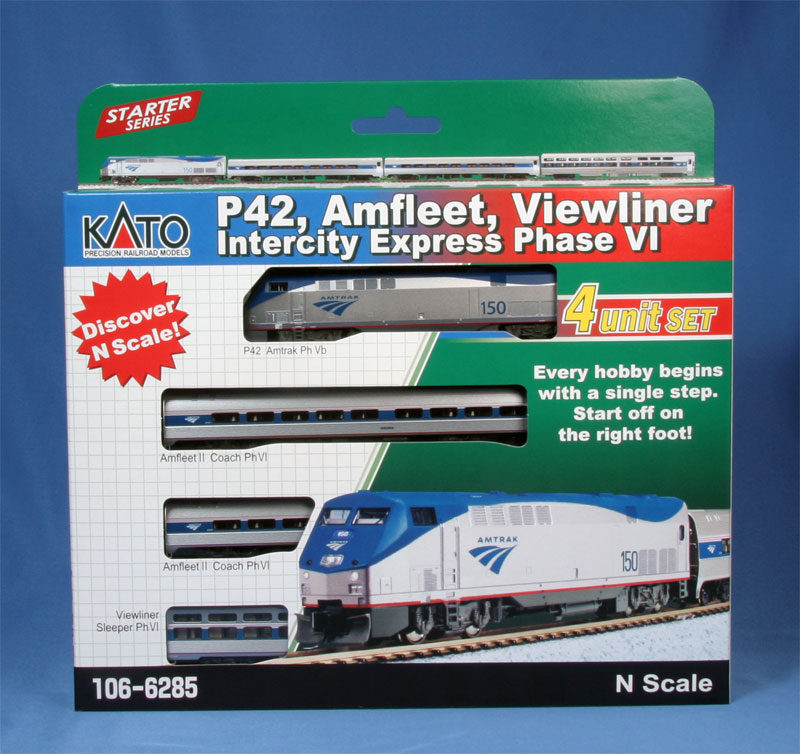 P42, Amfleet® II, Viewliner® I Intercity Express With DCC Installed