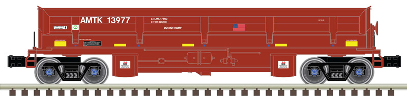Amtrak operating dump car #13969