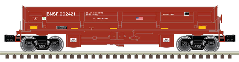 BNSF operating dump car #902424