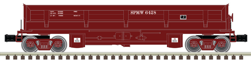 Southern Pacific operating dump car #6432