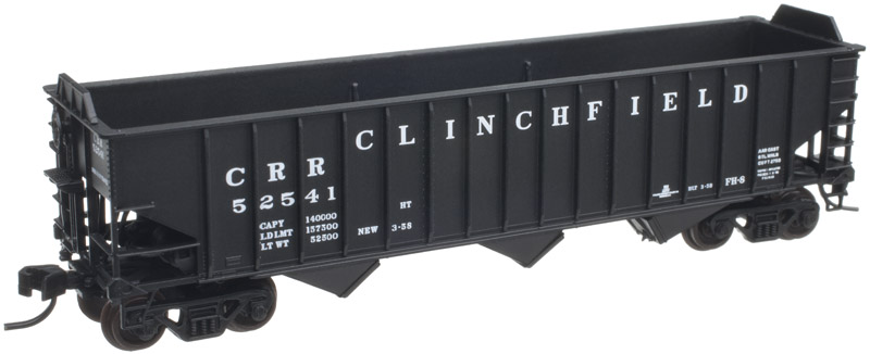 Clinchfield PS 2750 triple hopper #52561