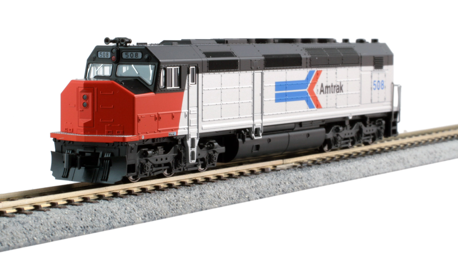 Amtrak Phase 1 EMD SDP40F #508 With DCC