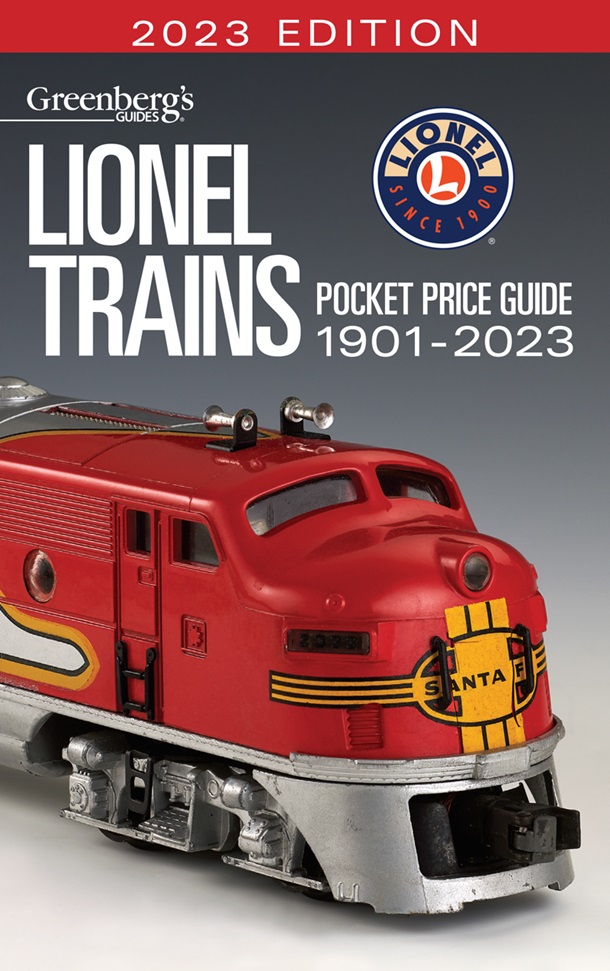 2023 Edition Greenberg's Lionel Trains Pocket Price Guide 1901-2023