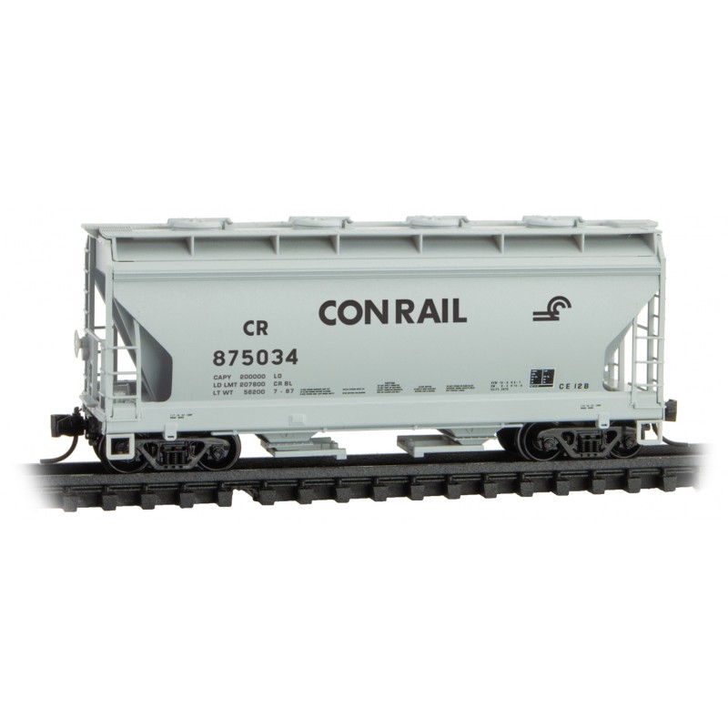 Conrail 2-Bay Covered Hopper #875034