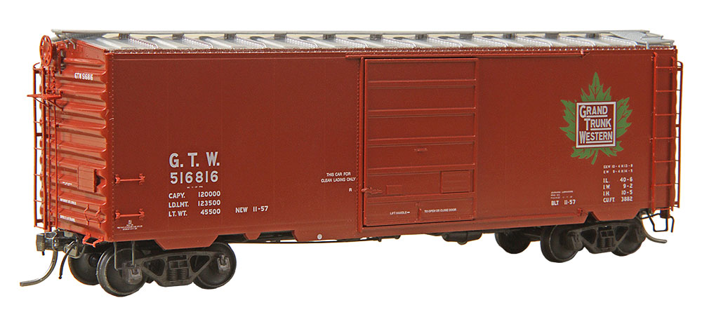 Grand Trunk Western 40' PS-1 Box Car #516816