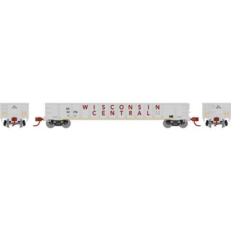 Wisconsin Central 52' mill gondola #54196
