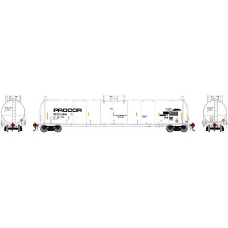 Procor UTC 33K LPG tank car "early" #31884