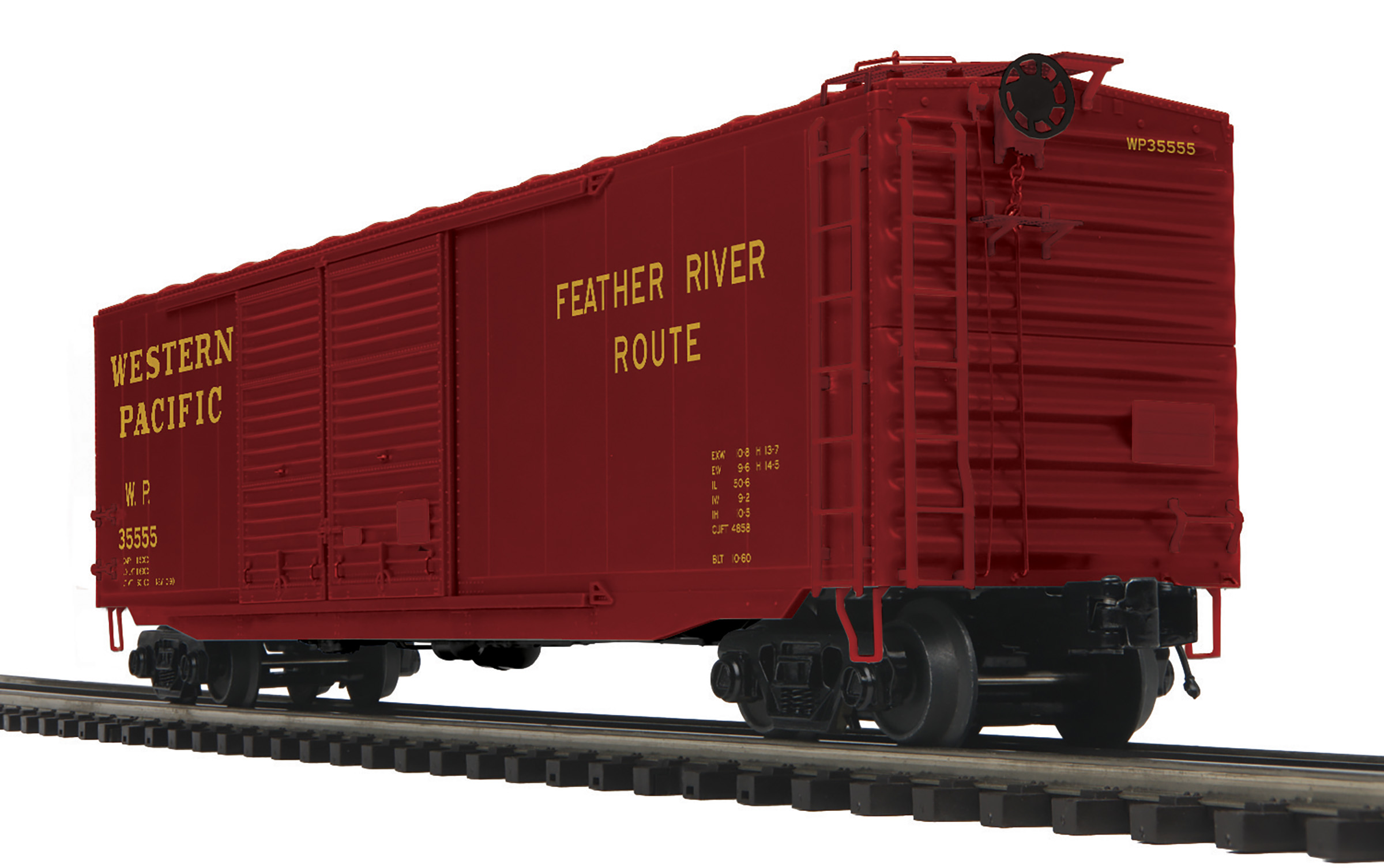 Western Pacific 50' PS-1 double door boxcar