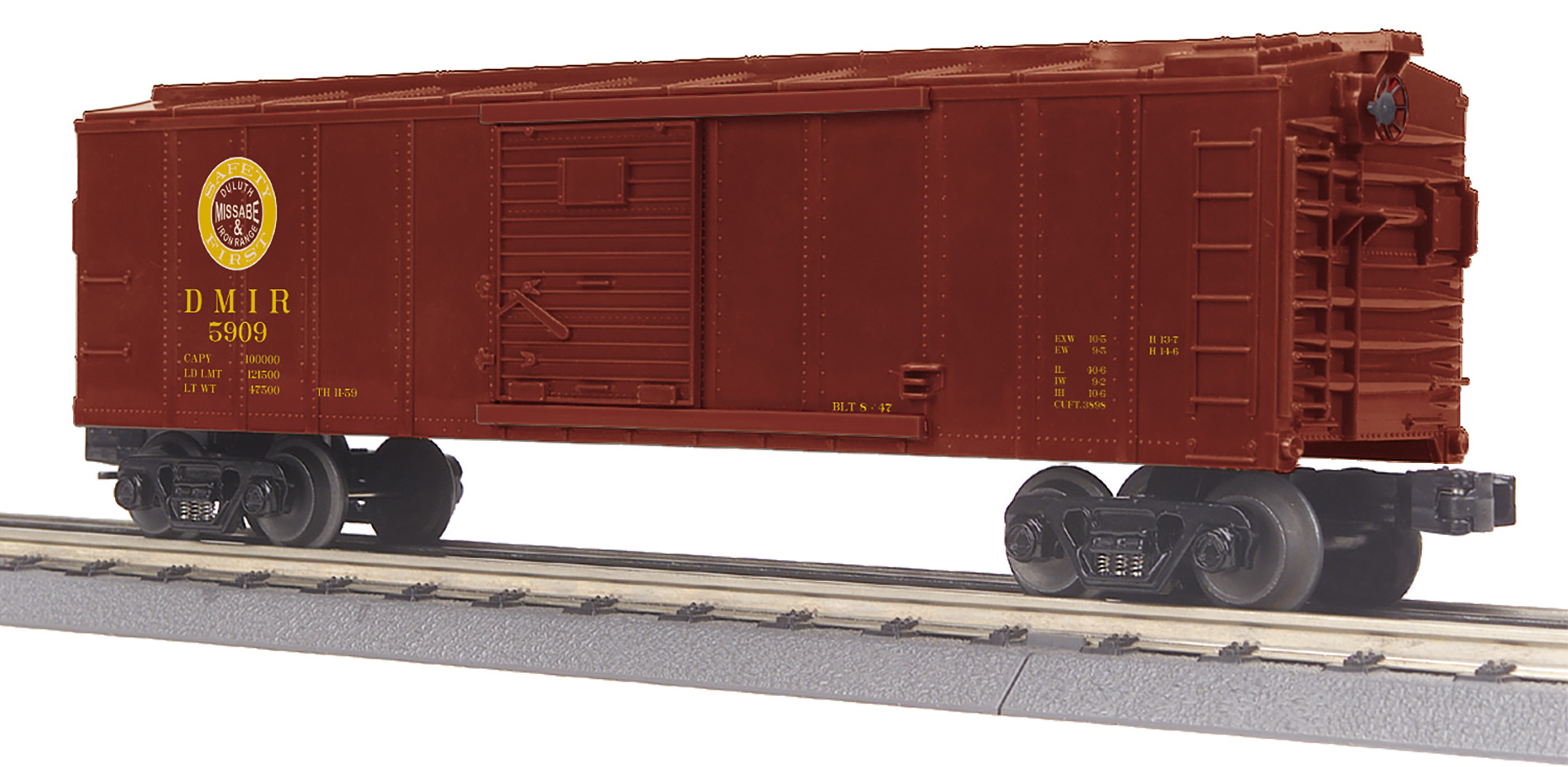 Duluth, Missabe & Iron Range boxcar #5909