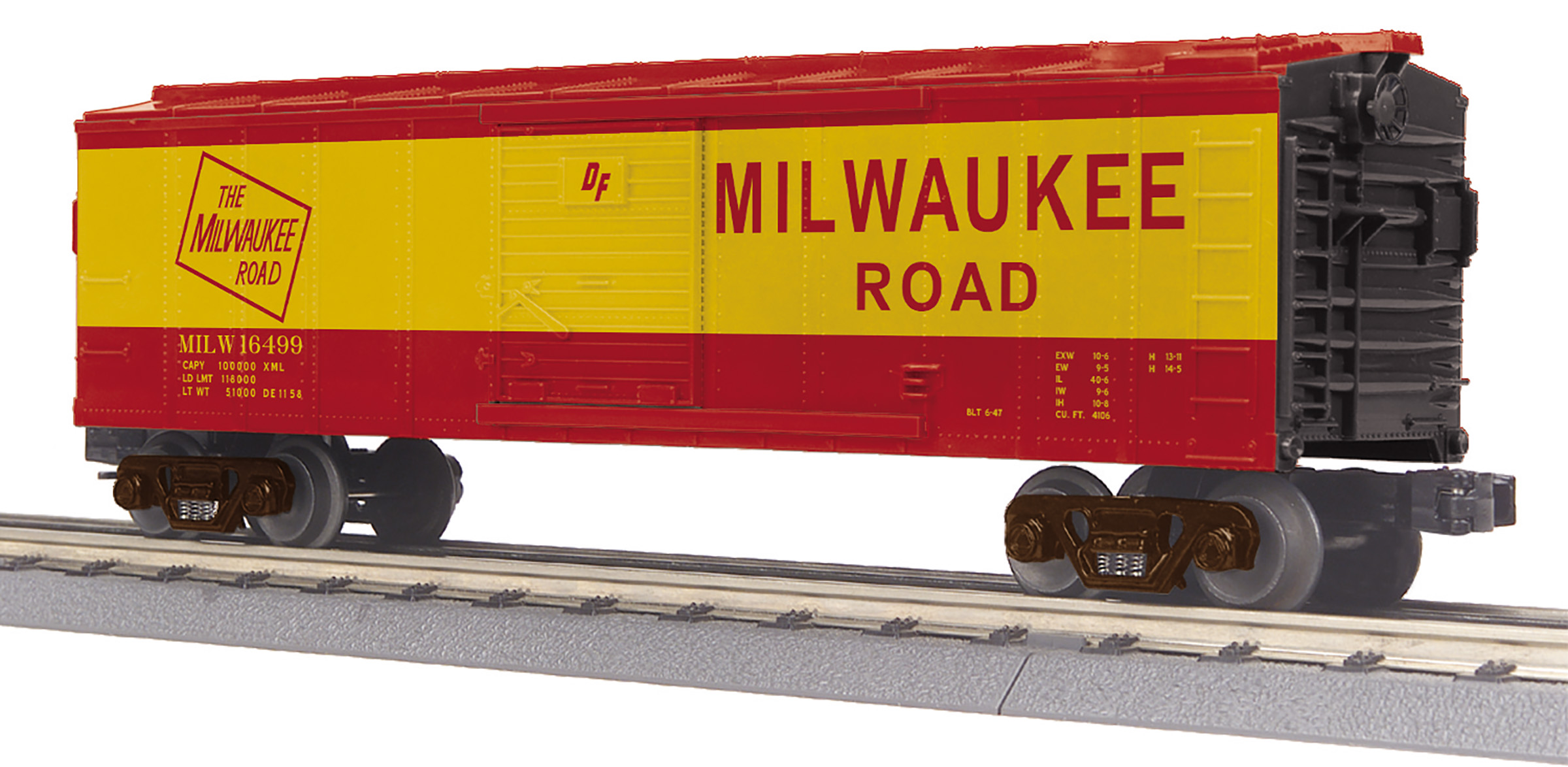 Milwaukee Road boxcar #16499