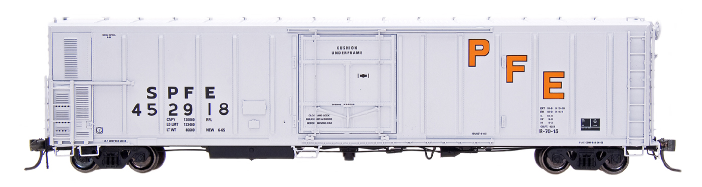 SPFE White & Orange R-70-15 Mechanical Refrigerator Car #452906