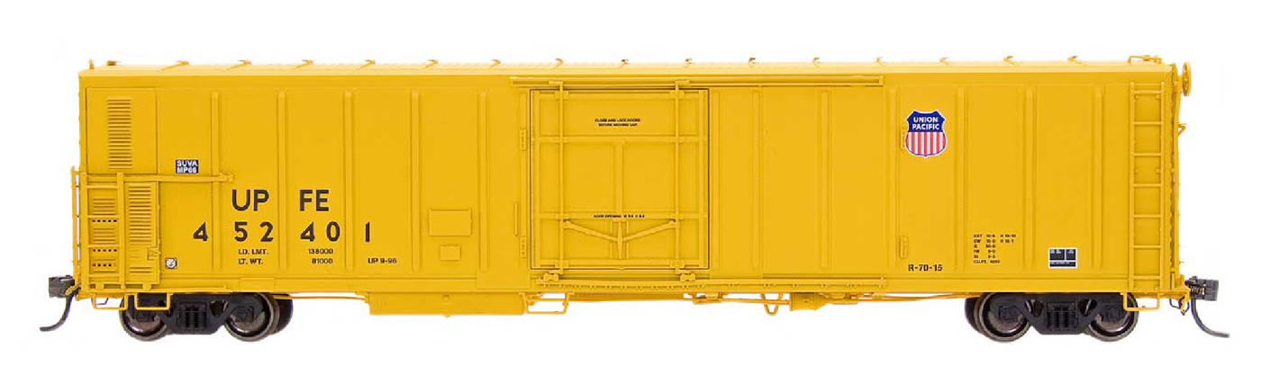 UPFE Yellow R-70-15 Mechanical Refrigerator Car #452525